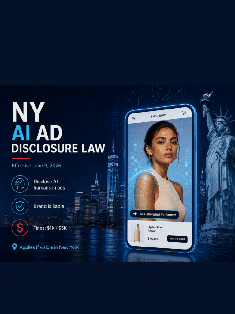 New York’s AI Advertising Law Is Now Active. If You Run Ads on Amazon, Read This Today.