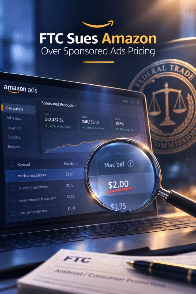 The FTC Just Sued Amazon Over Sponsored Ads Pricing. Here Is What Every Advertiser Should Understand.